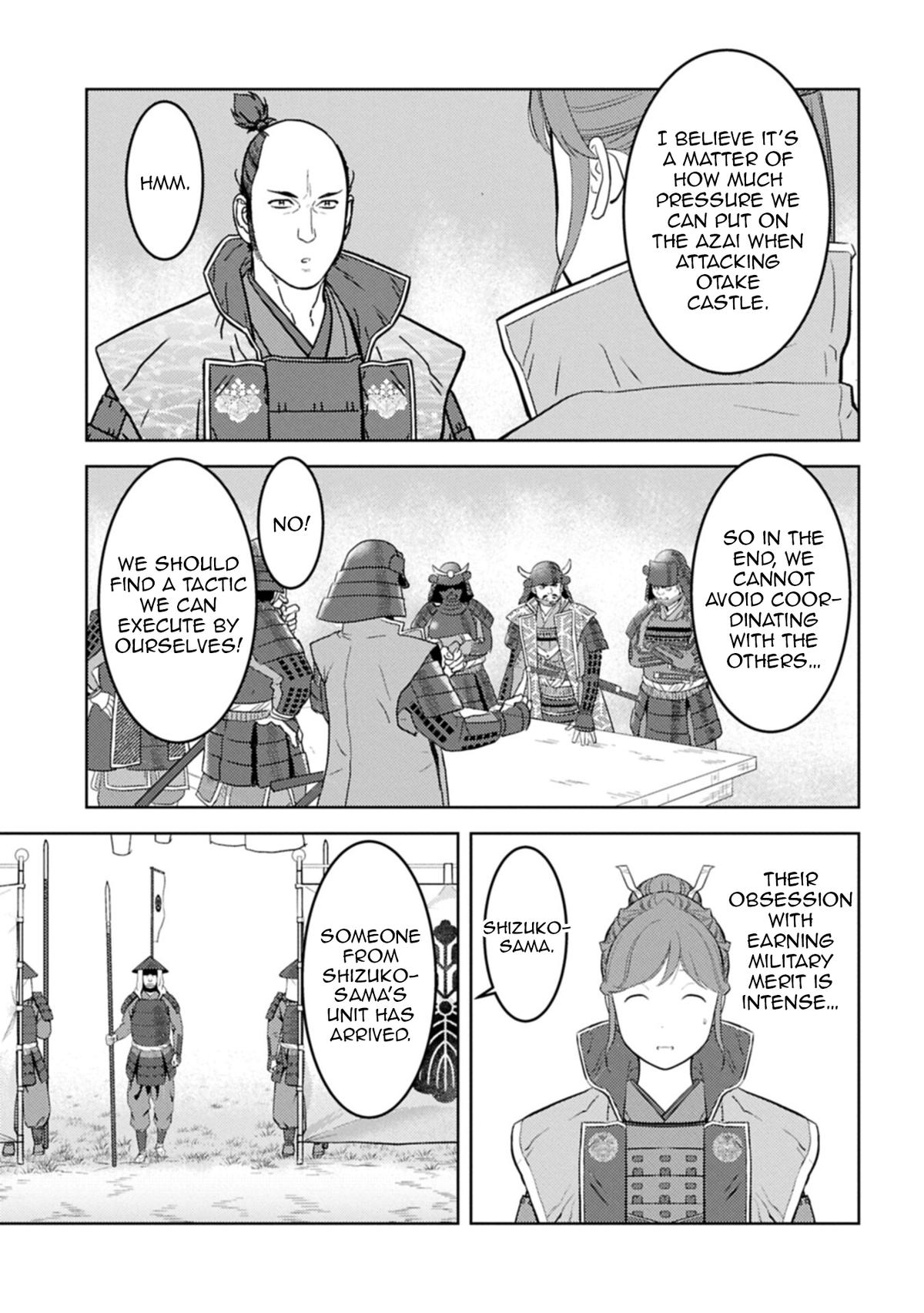 Sengoku Komachi Kuroutan: Noukou Giga Chap 96 - Next Chap 97