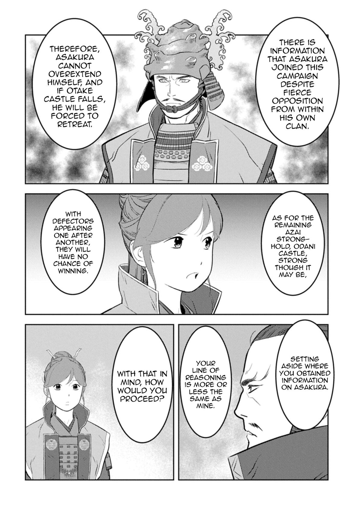 Sengoku Komachi Kuroutan: Noukou Giga Chap 96 - Next Chap 97