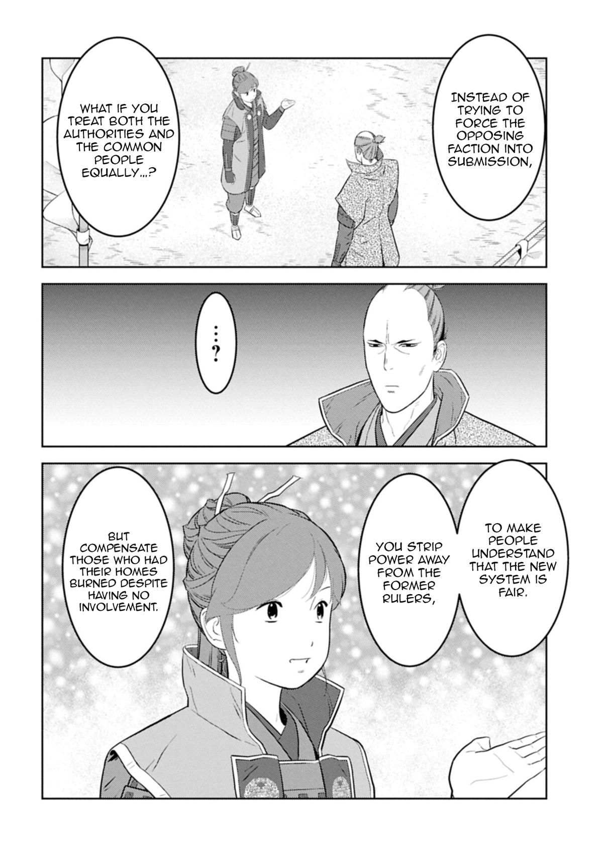 Sengoku Komachi Kuroutan: Noukou Giga Chap 96 - Next Chap 97