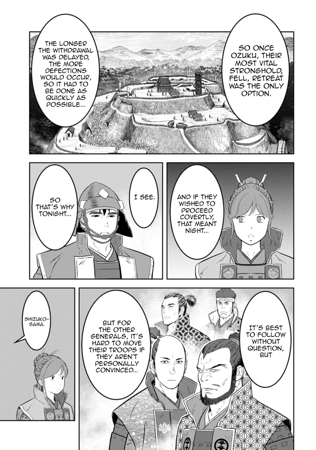 Sengoku Komachi Kuroutan: Noukou Giga Chap 98 - Next Chap 99