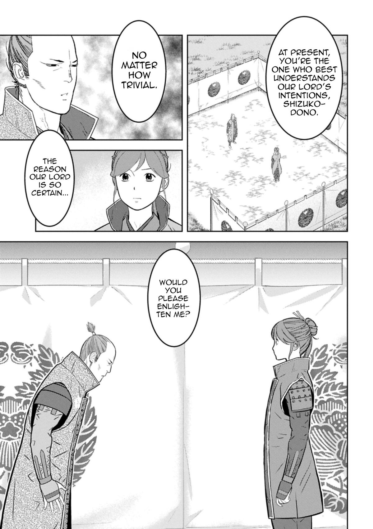 Sengoku Komachi Kuroutan: Noukou Giga Chap 98 - Next Chap 99