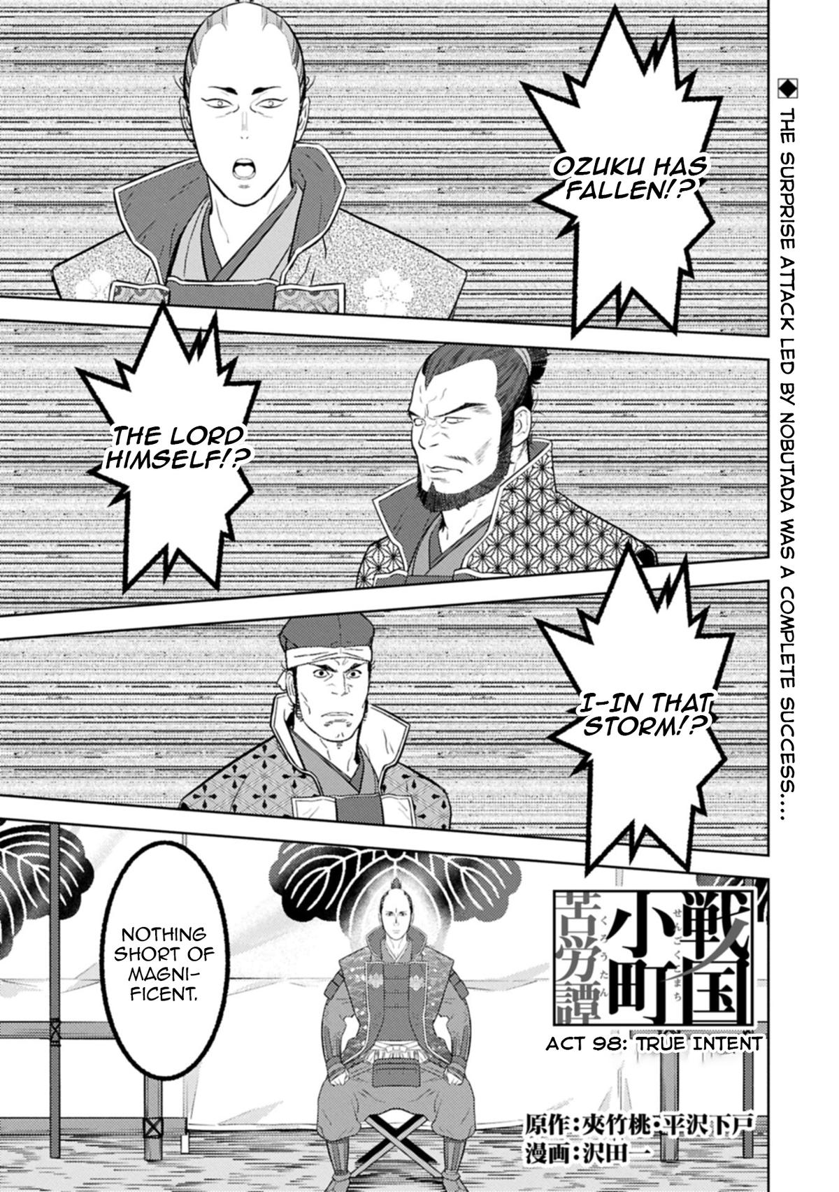 Sengoku Komachi Kuroutan: Noukou Giga Chap 98 - Next Chap 99