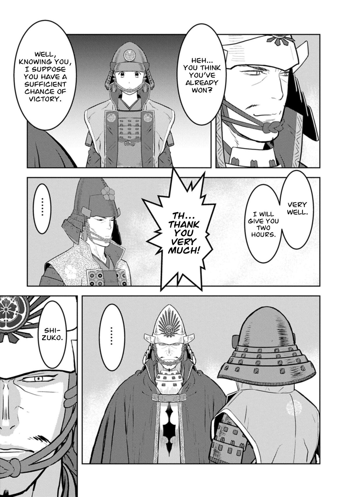 Sengoku Komachi Kuroutan: Noukou Giga Chap 99 - Next Chap 100