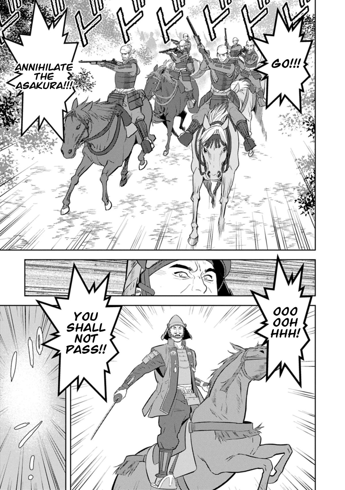 Sengoku Komachi Kuroutan: Noukou Giga Chap 99 - Next Chap 100