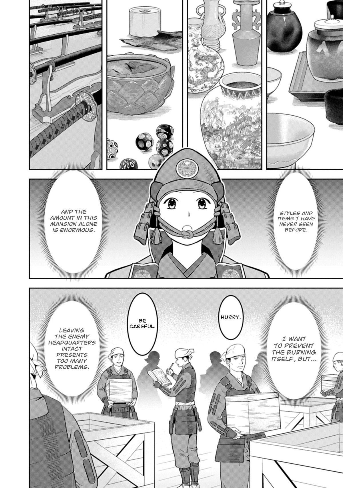 Sengoku Komachi Kuroutan: Noukou Giga Chap 99 - Next Chap 100