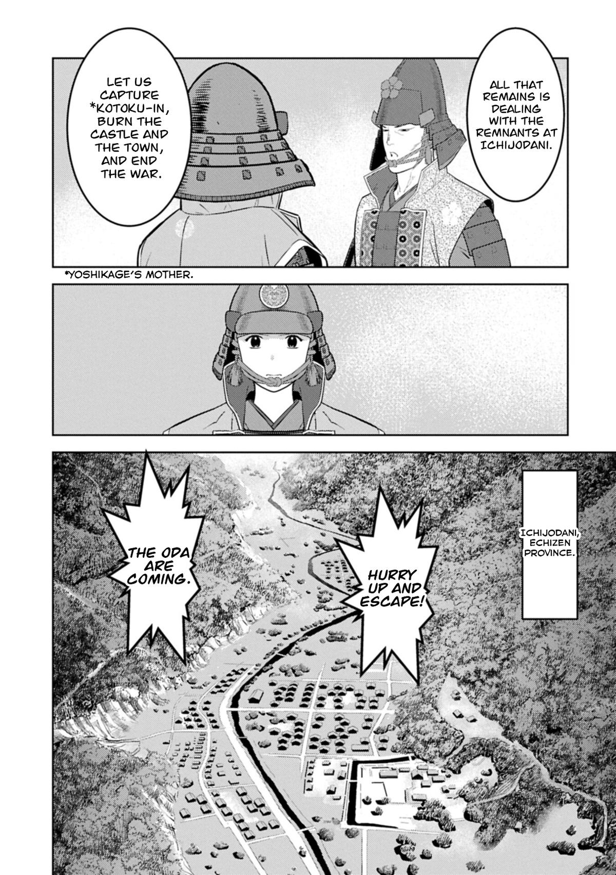 Sengoku Komachi Kuroutan: Noukou Giga Chap 99 - Next Chap 100