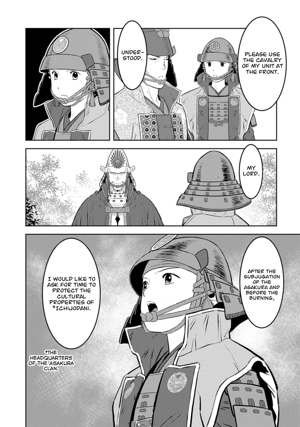 Sengoku Komachi Kuroutan: Noukou Giga Chap 99 - Next Chap 100