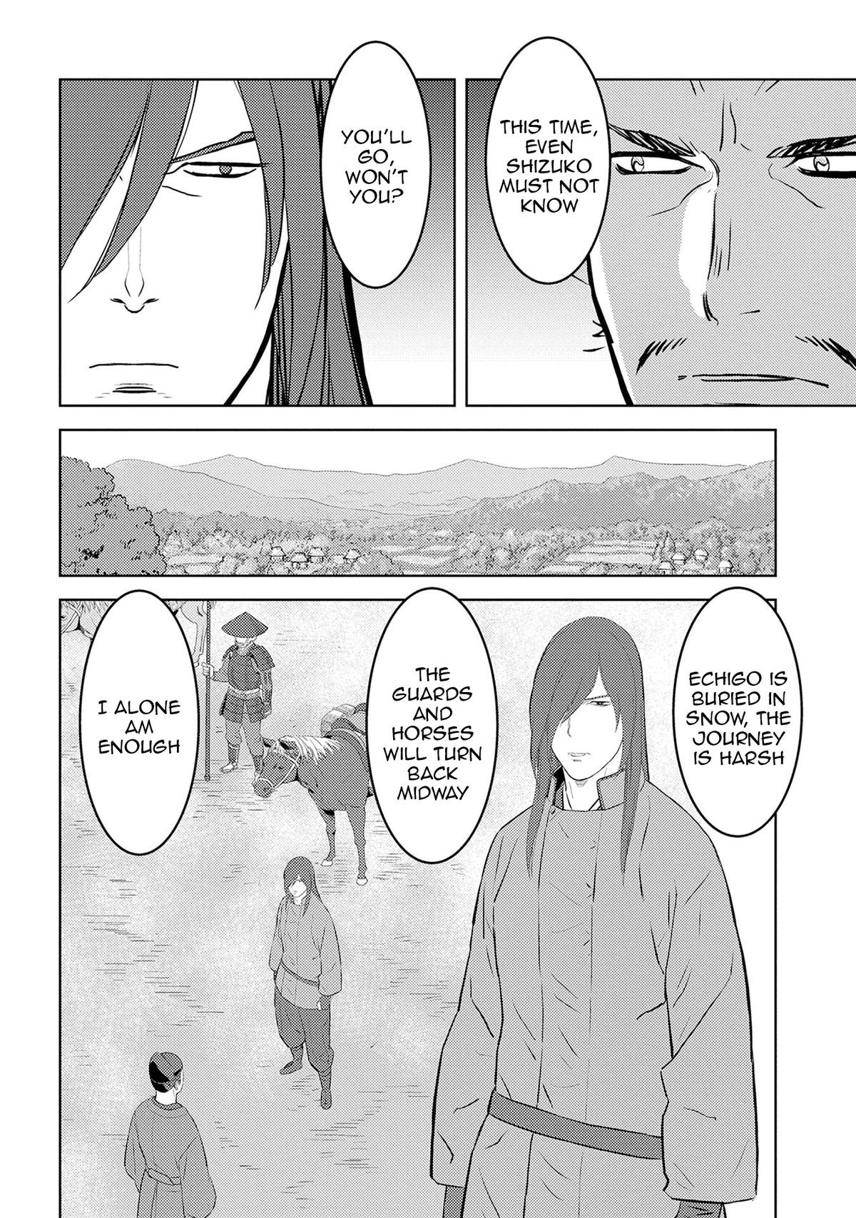 Sengoku Komachi Kuroutan: Noukou Giga Chap 90 - Next Chap 91