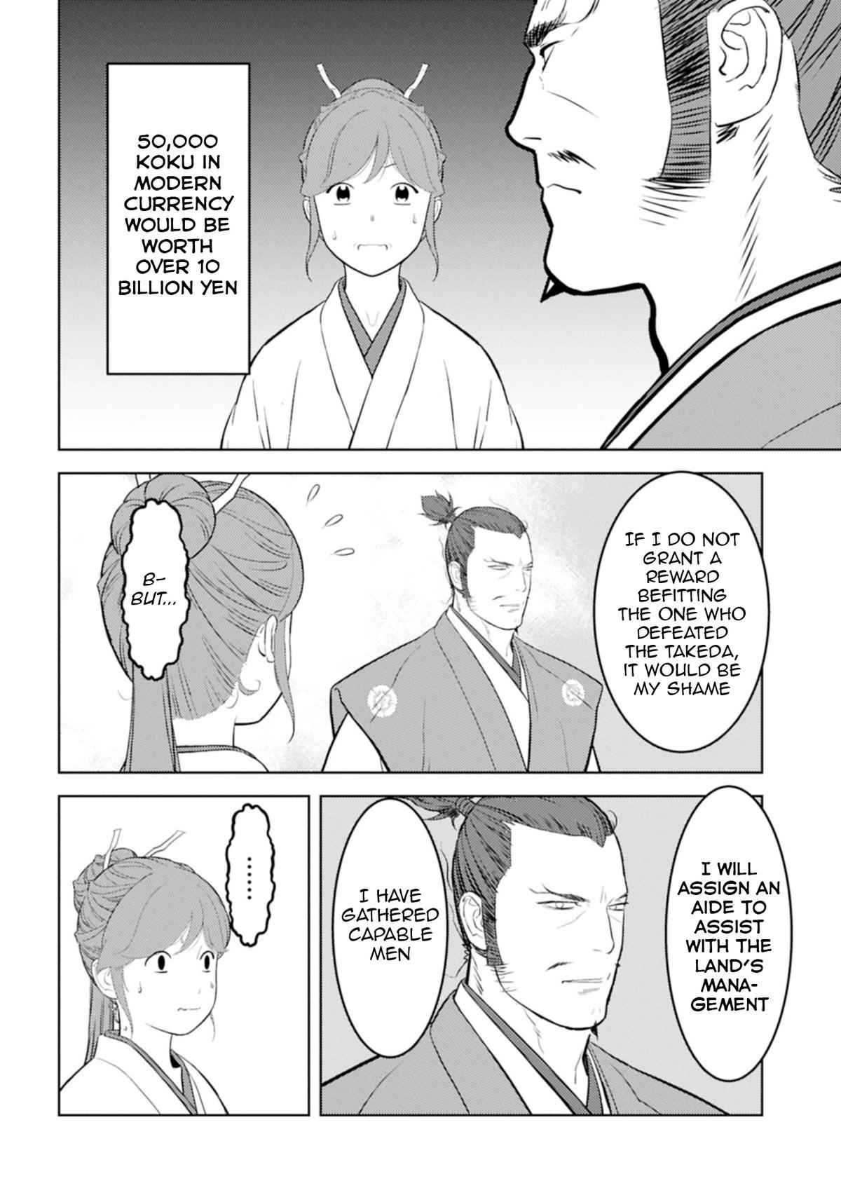 Sengoku Komachi Kuroutan: Noukou Giga Chap 91 - Next Chap 92