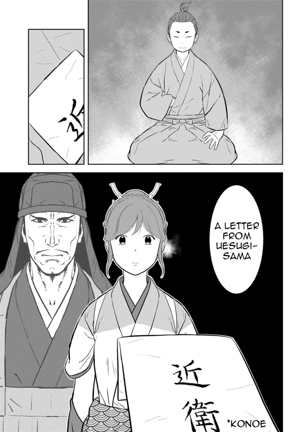 Sengoku Komachi Kuroutan: Noukou Giga Chap 91 - Next Chap 92