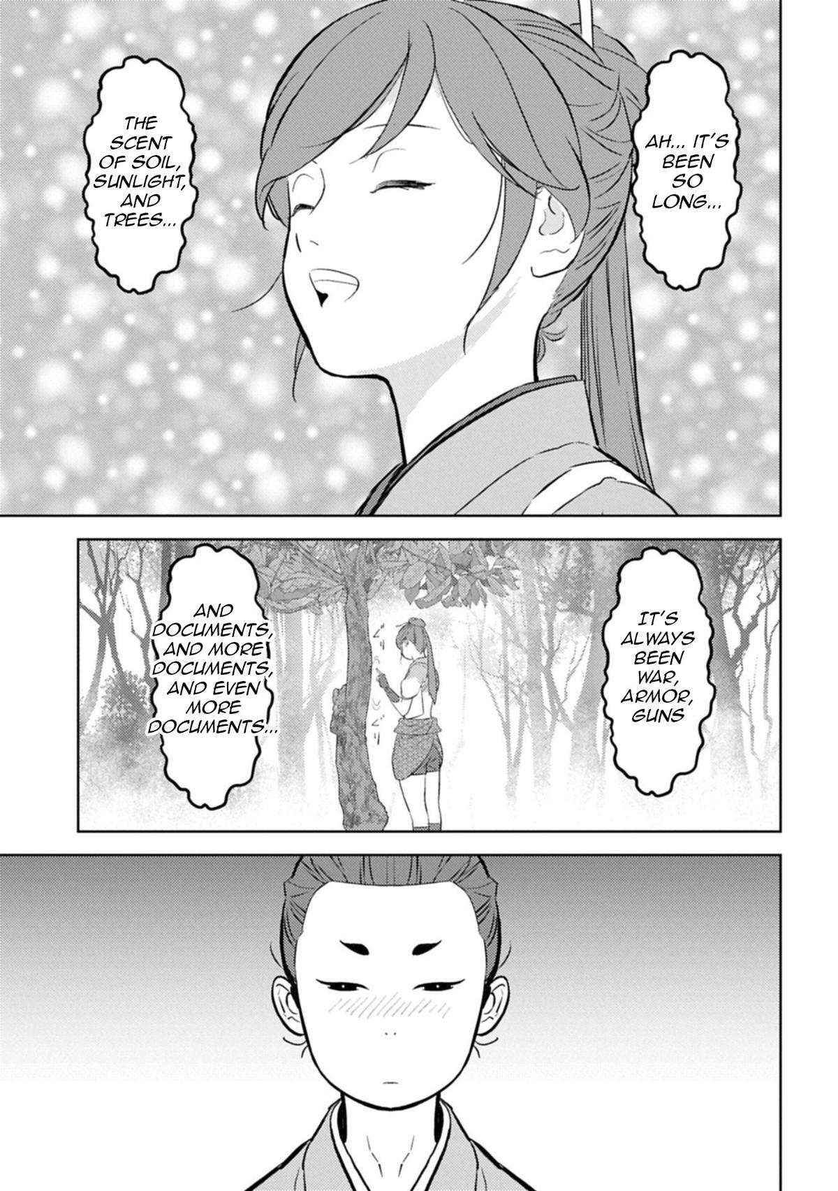 Sengoku Komachi Kuroutan: Noukou Giga Chap 92 - Next Chap 93