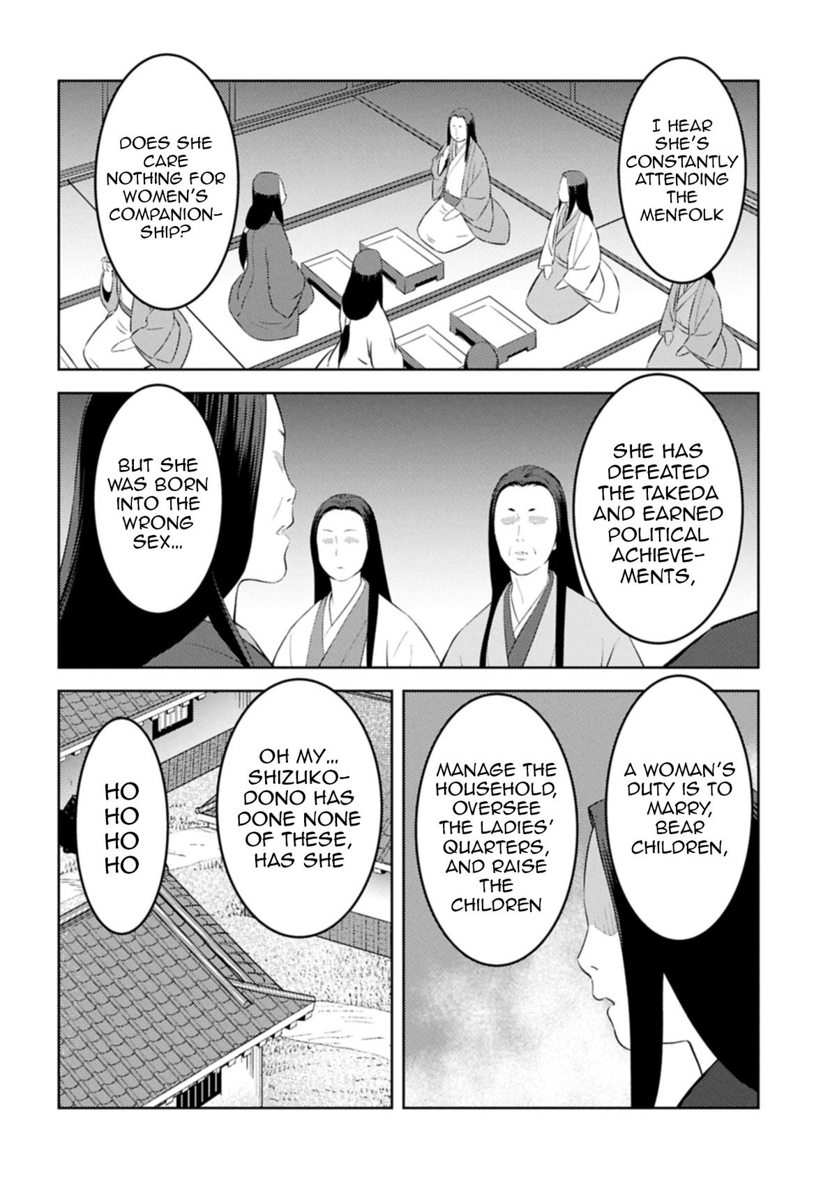 Sengoku Komachi Kuroutan: Noukou Giga Chap 93 - Next Chap 94
