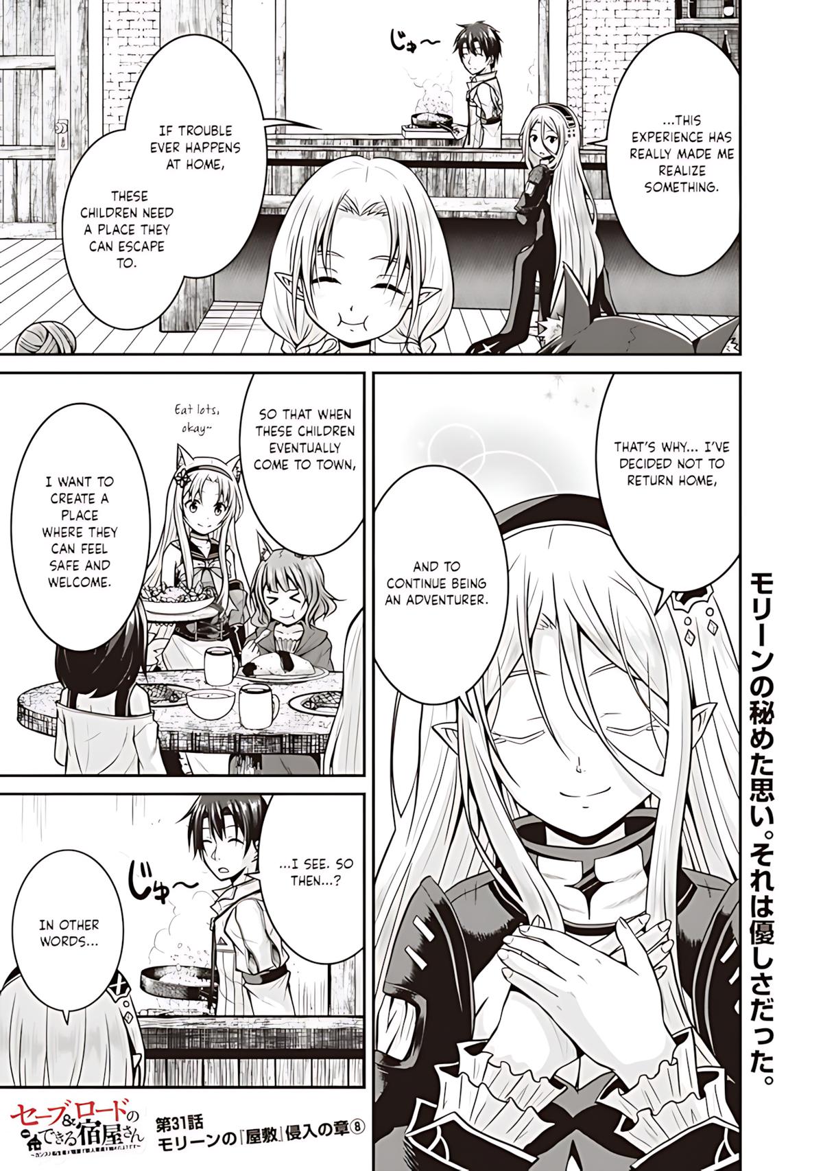 Save & Load no Dekiru Yadoya-san Chap 31 - Next Chap 32