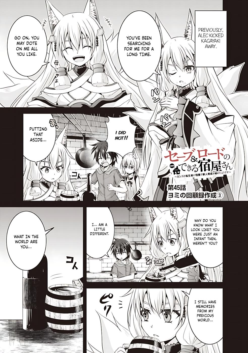 Save & Load no Dekiru Yadoya-san Chap 45 - Next Chap 46