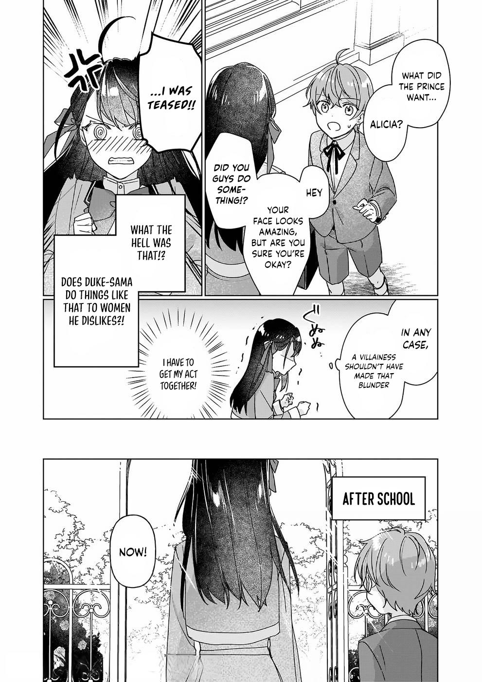Rekishi ni Nokoru Akujo ni Naru zo - Akuyaku Reijou ni Naru Hodo Ouji no Dekiai wa Kasoku Suru you desu! Chap 9 - Next Chap 10