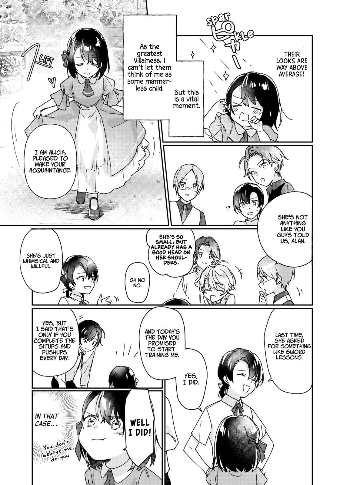 Rekishi ni Nokoru Akujo ni Naru zo - Akuyaku Reijou ni Naru Hodo Ouji no Dekiai wa Kasoku Suru you desu! Chap 1 - Next Chap 2