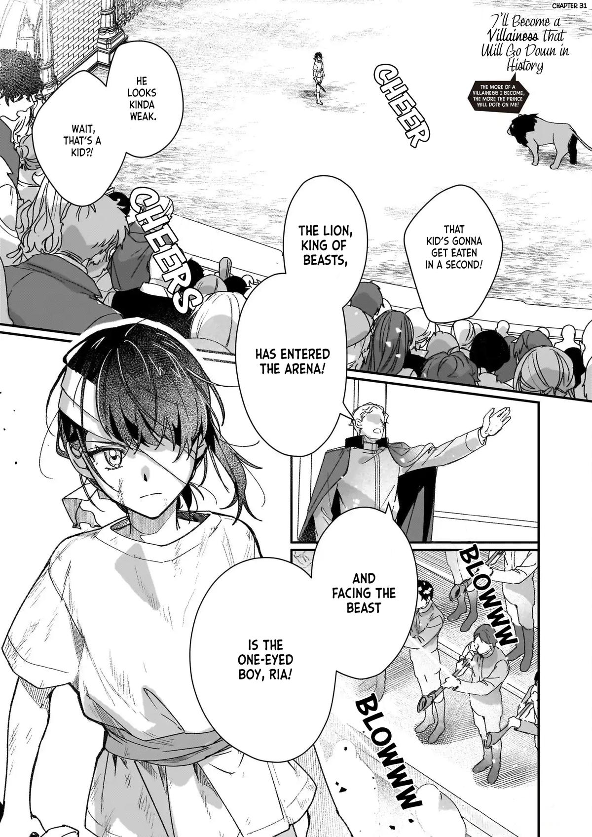 Rekishi ni Nokoru Akujo ni Naru zo - Akuyaku Reijou ni Naru Hodo Ouji no Dekiai wa Kasoku Suru you desu! Chap 31 - Next Chap 32