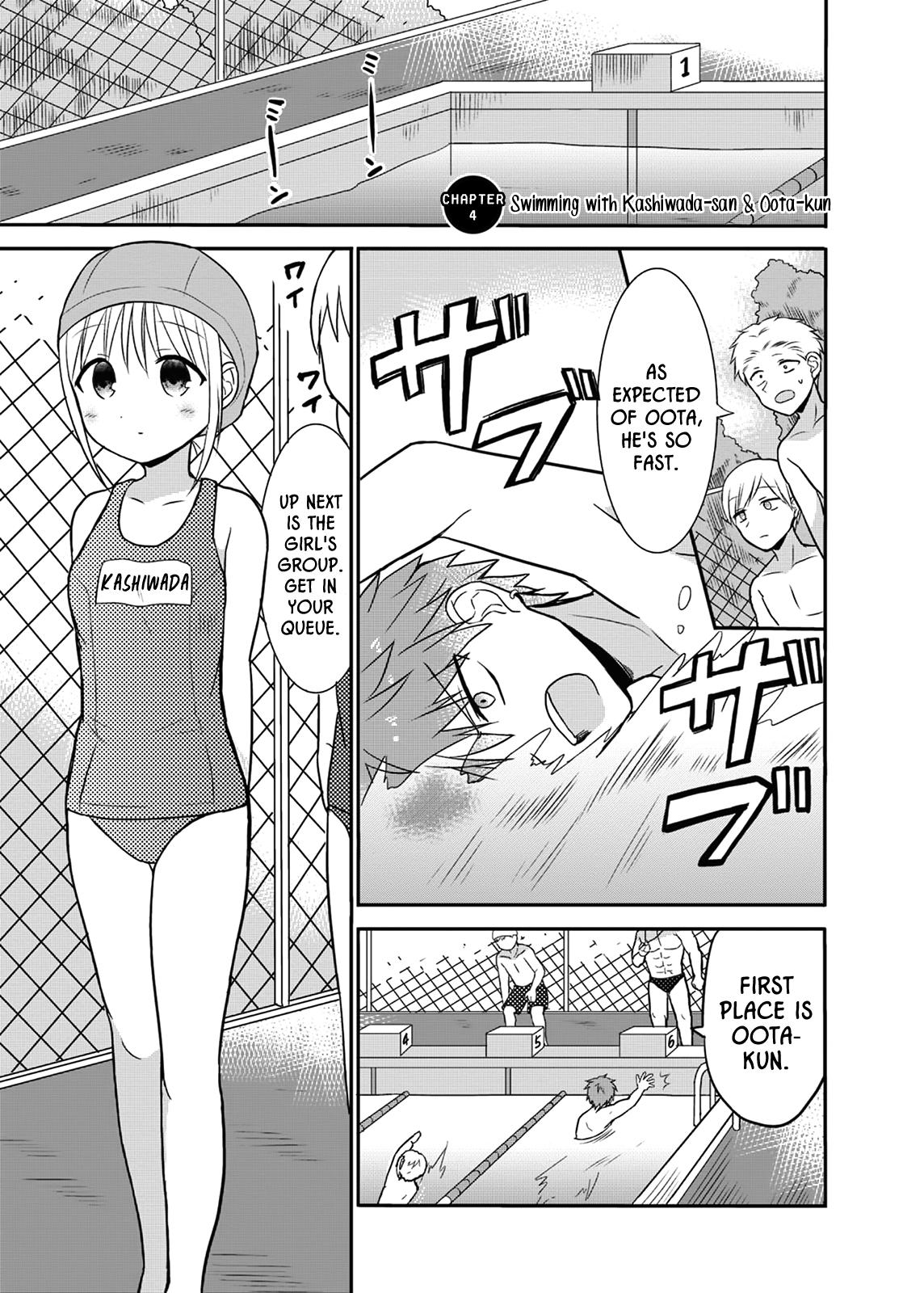 Kao ni Denai Kashiwada-san to Kao ni Deru Oota-kun Chap 4 - Next Chap 5