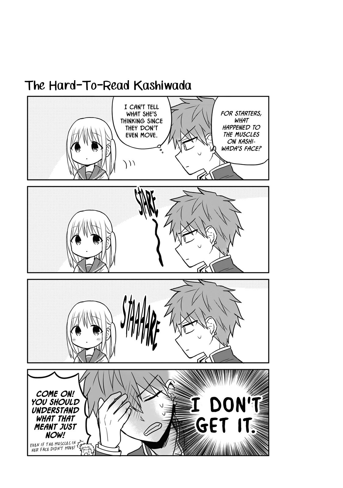 Kao ni Denai Kashiwada-san to Kao ni Deru Oota-kun Chap 4 - Next Chap 5