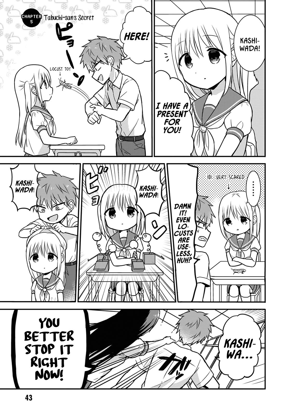 Kao ni Denai Kashiwada-san to Kao ni Deru Oota-kun Chap 5 - Next Chap 6