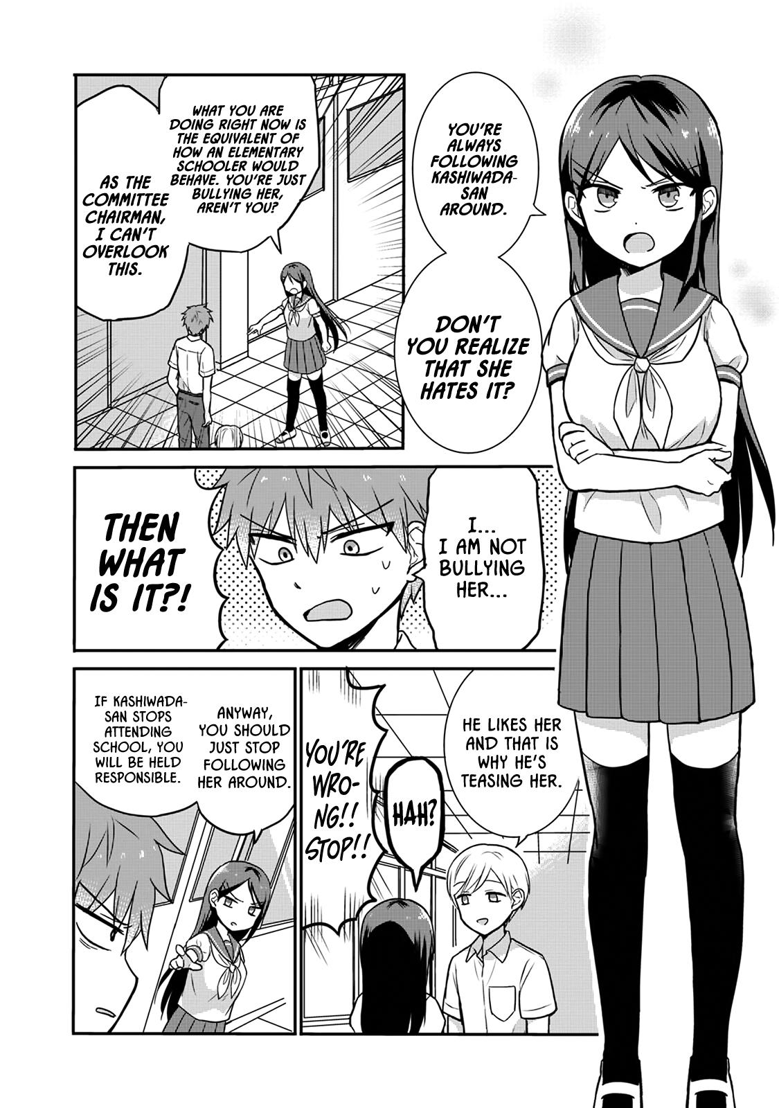 Kao ni Denai Kashiwada-san to Kao ni Deru Oota-kun Chap 5 - Next Chap 6