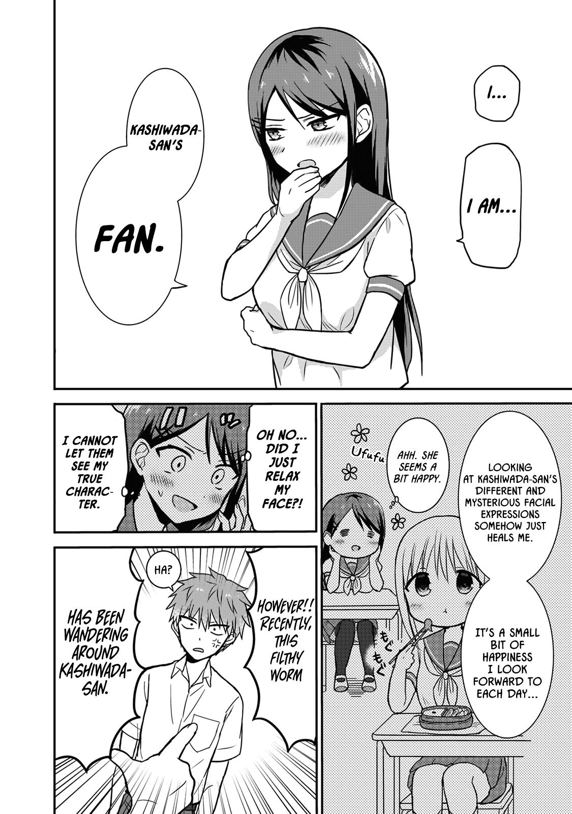Kao ni Denai Kashiwada-san to Kao ni Deru Oota-kun Chap 5 - Next Chap 6