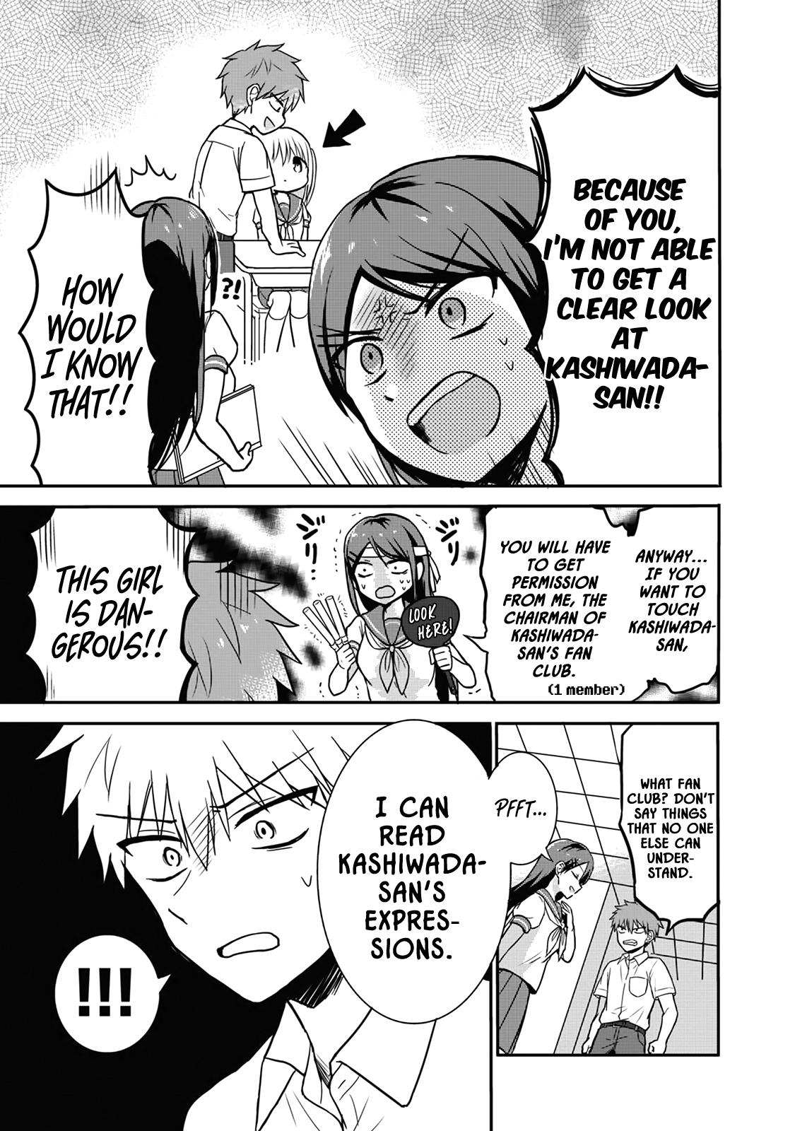 Kao ni Denai Kashiwada-san to Kao ni Deru Oota-kun Chap 5 - Next Chap 6