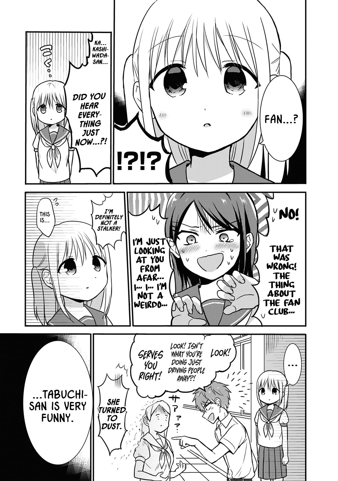 Kao ni Denai Kashiwada-san to Kao ni Deru Oota-kun Chap 5 - Next Chap 6