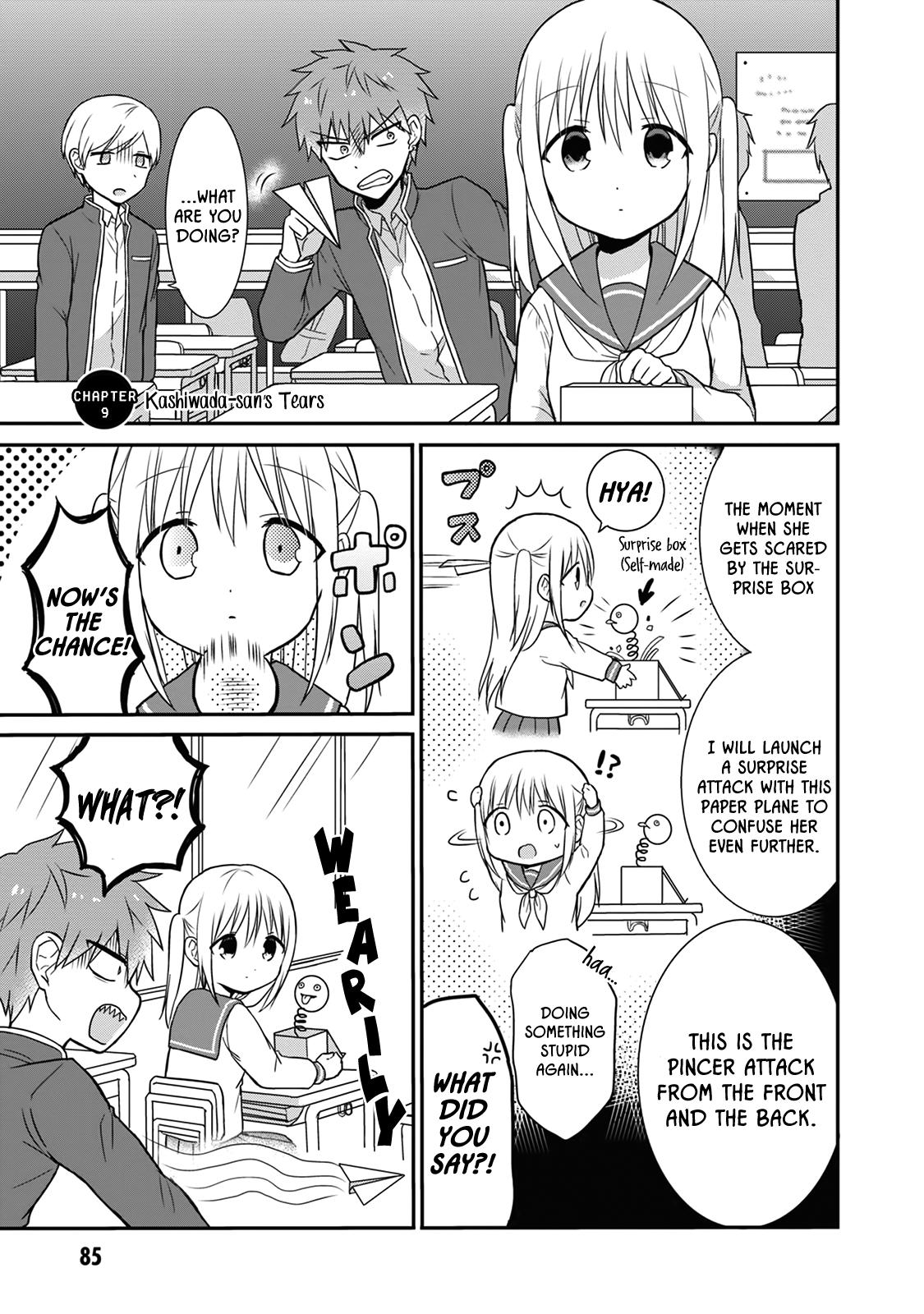 Kao ni Denai Kashiwada-san to Kao ni Deru Oota-kun Chap 9 - Next Chap 10
