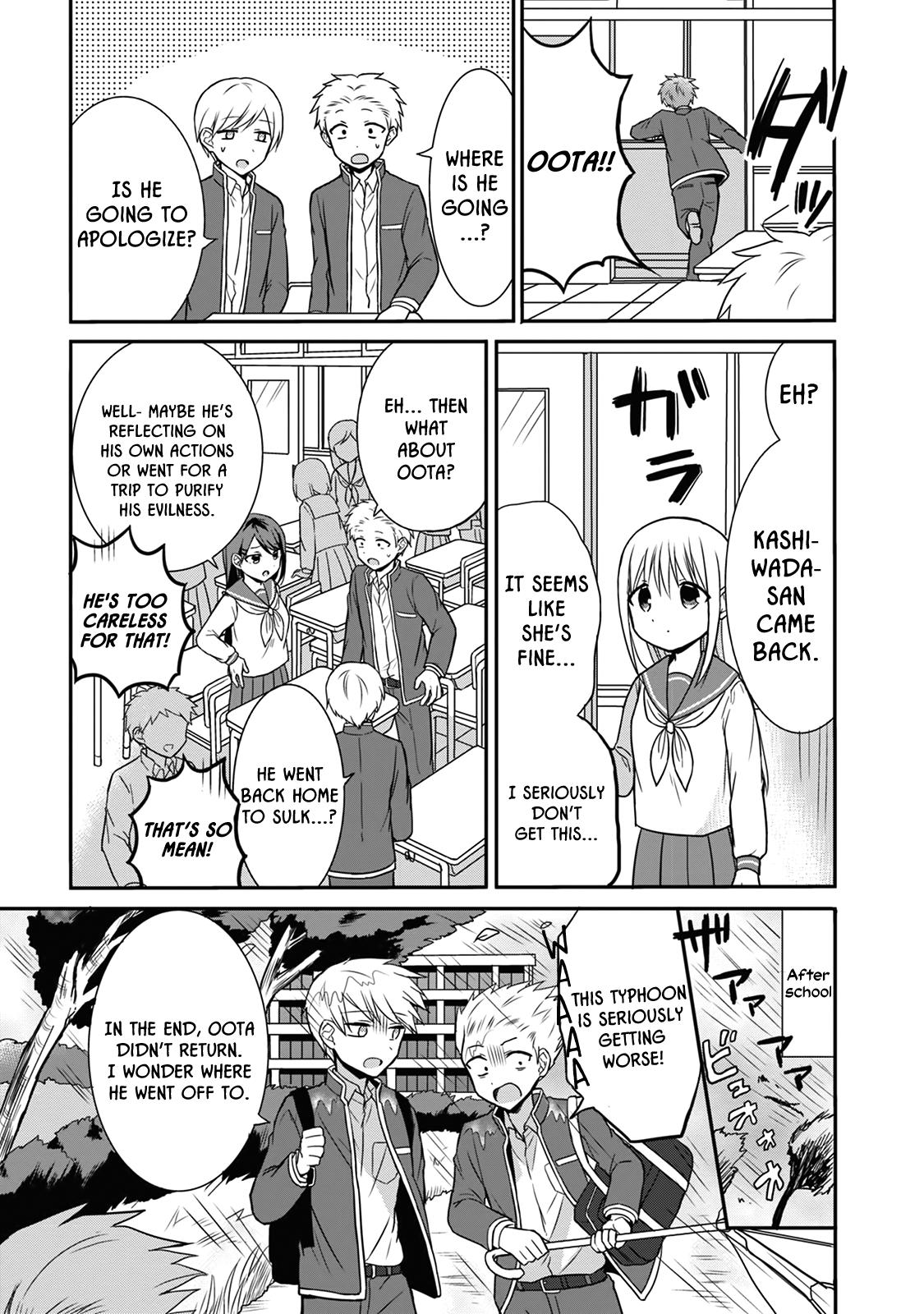 Kao ni Denai Kashiwada-san to Kao ni Deru Oota-kun Chap 9 - Next Chap 10