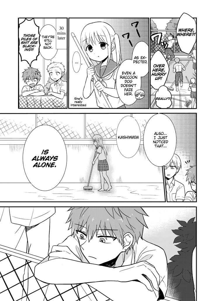 Kao ni Denai Kashiwada-san to Kao ni Deru Oota-kun Chap 2 - Next Chap 3
