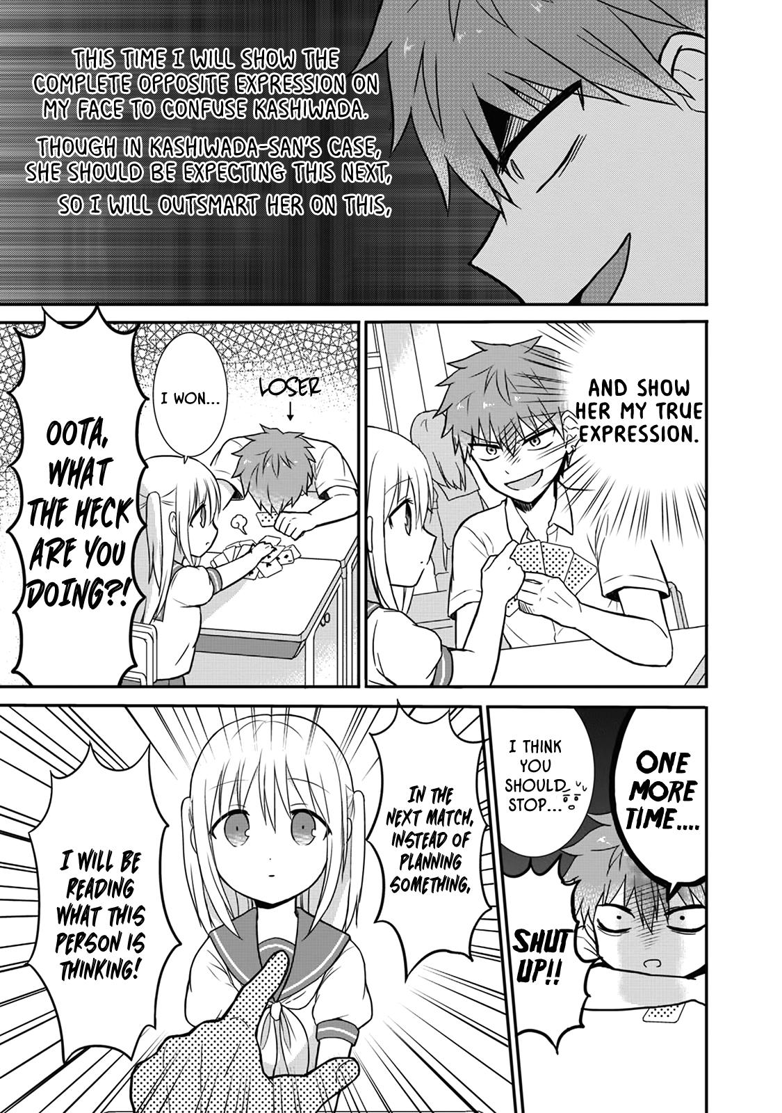 Kao ni Denai Kashiwada-san to Kao ni Deru Oota-kun Chap 3 - Next Chap 4