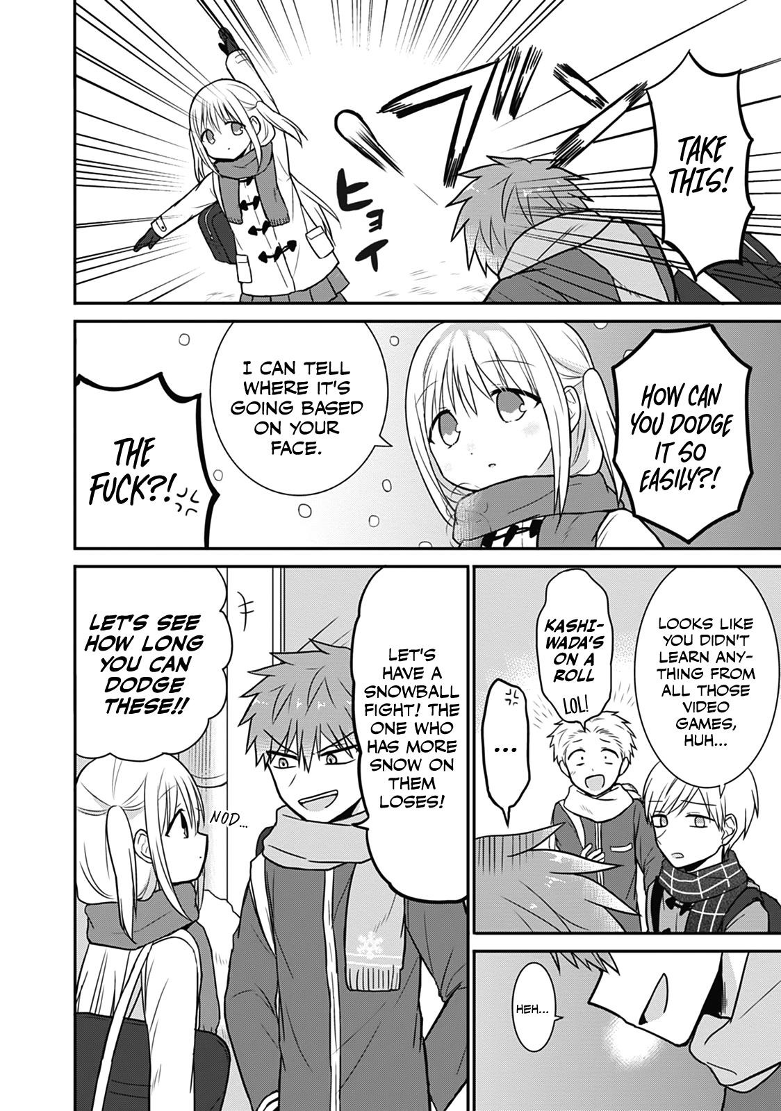Kao ni Denai Kashiwada-san to Kao ni Deru Oota-kun Chap 17 - Next Chap 18