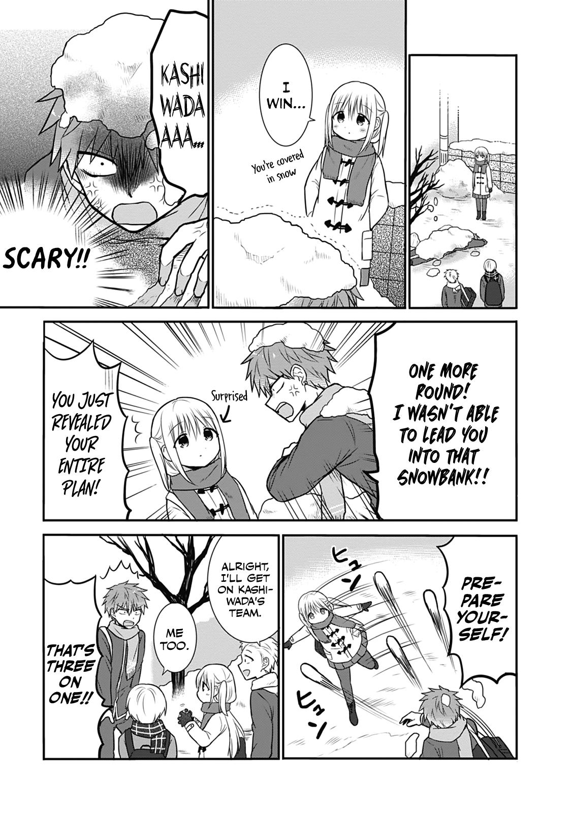 Kao ni Denai Kashiwada-san to Kao ni Deru Oota-kun Chap 17 - Next Chap 18