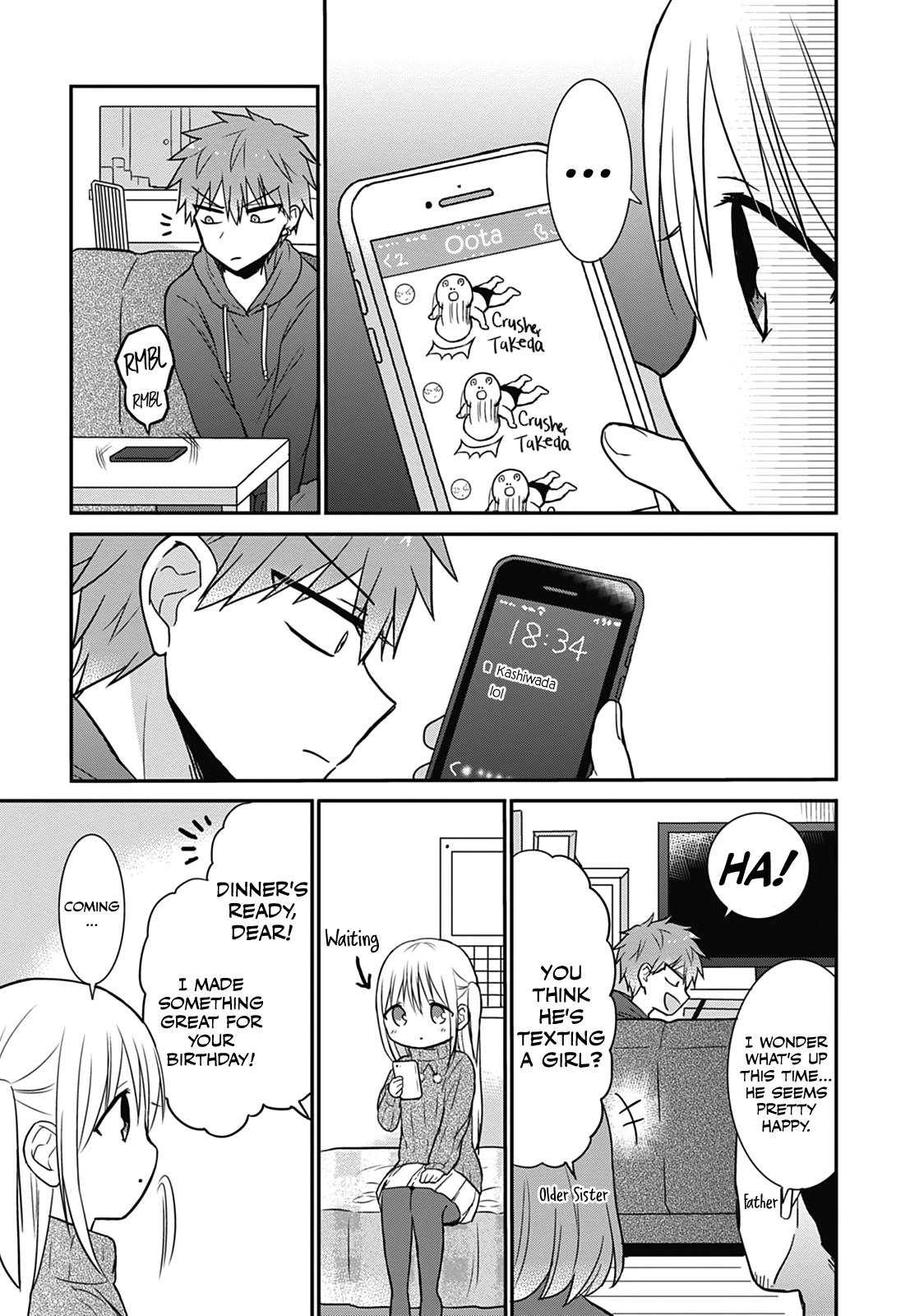 Kao ni Denai Kashiwada-san to Kao ni Deru Oota-kun Chap 14 - Next Chap 15