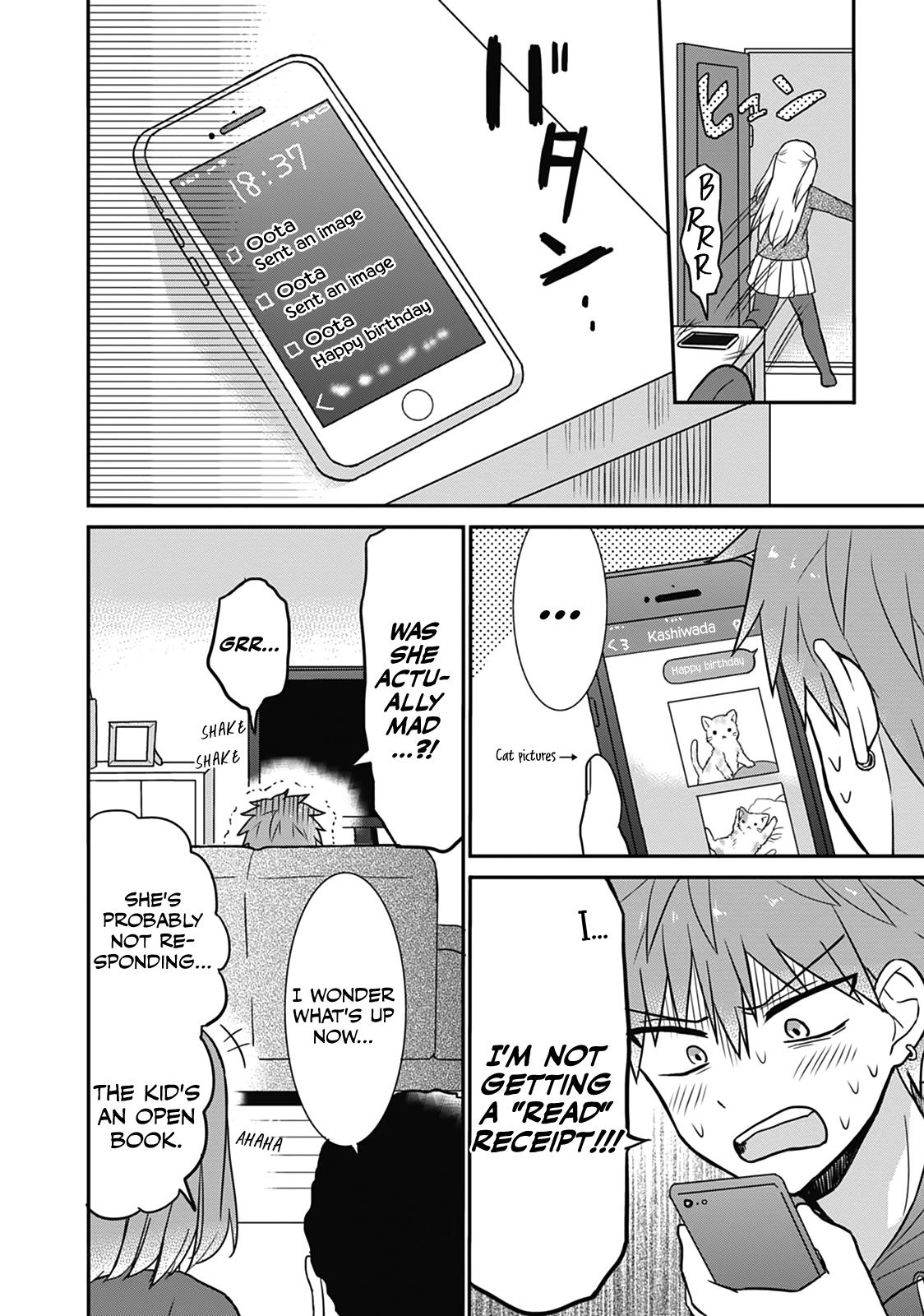 Kao ni Denai Kashiwada-san to Kao ni Deru Oota-kun Chap 14 - Next Chap 15