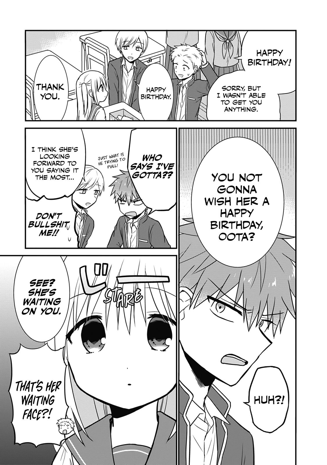 Kao ni Denai Kashiwada-san to Kao ni Deru Oota-kun Chap 14 - Next Chap 15