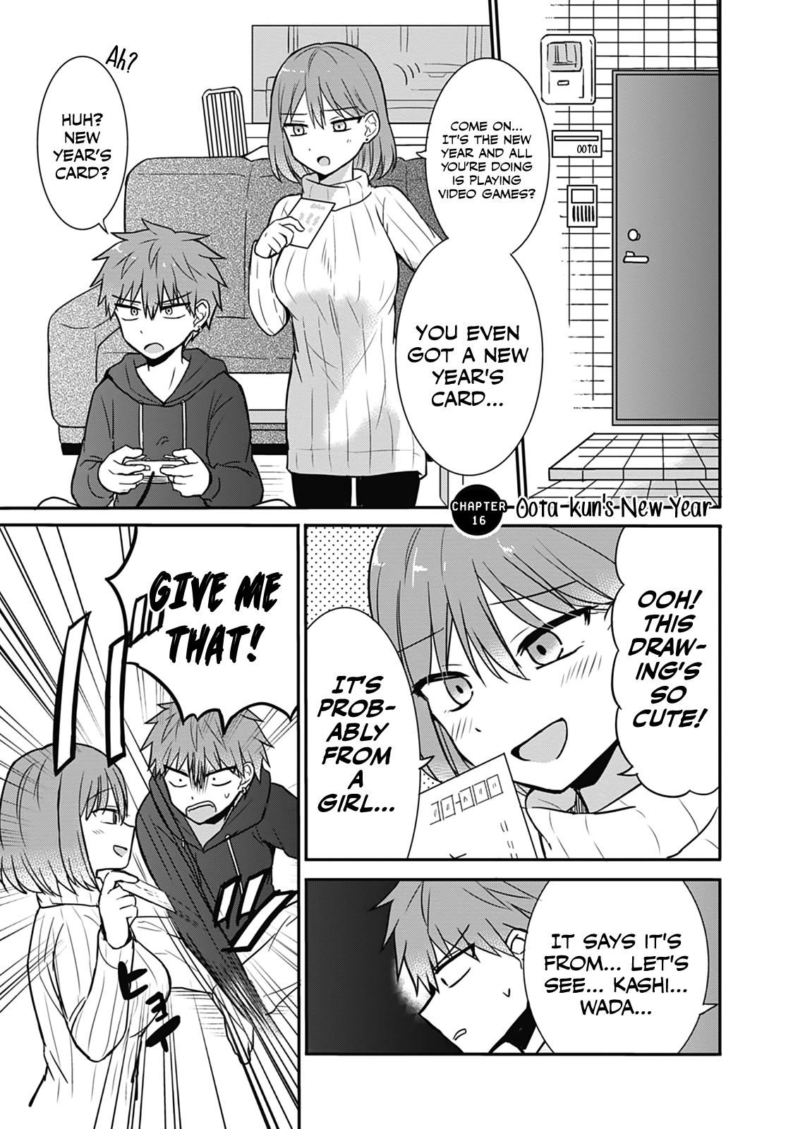 Kao ni Denai Kashiwada-san to Kao ni Deru Oota-kun Chap 16 - Next Chap 17