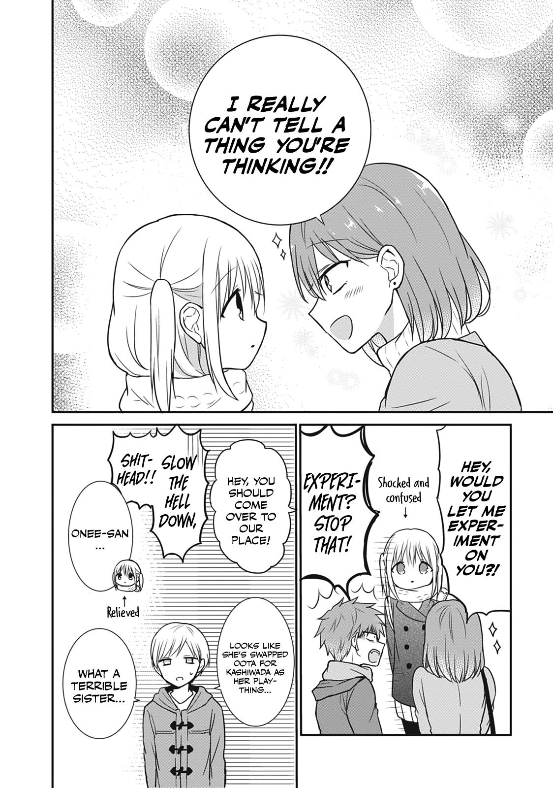 Kao ni Denai Kashiwada-san to Kao ni Deru Oota-kun Chap 16 - Next Chap 17