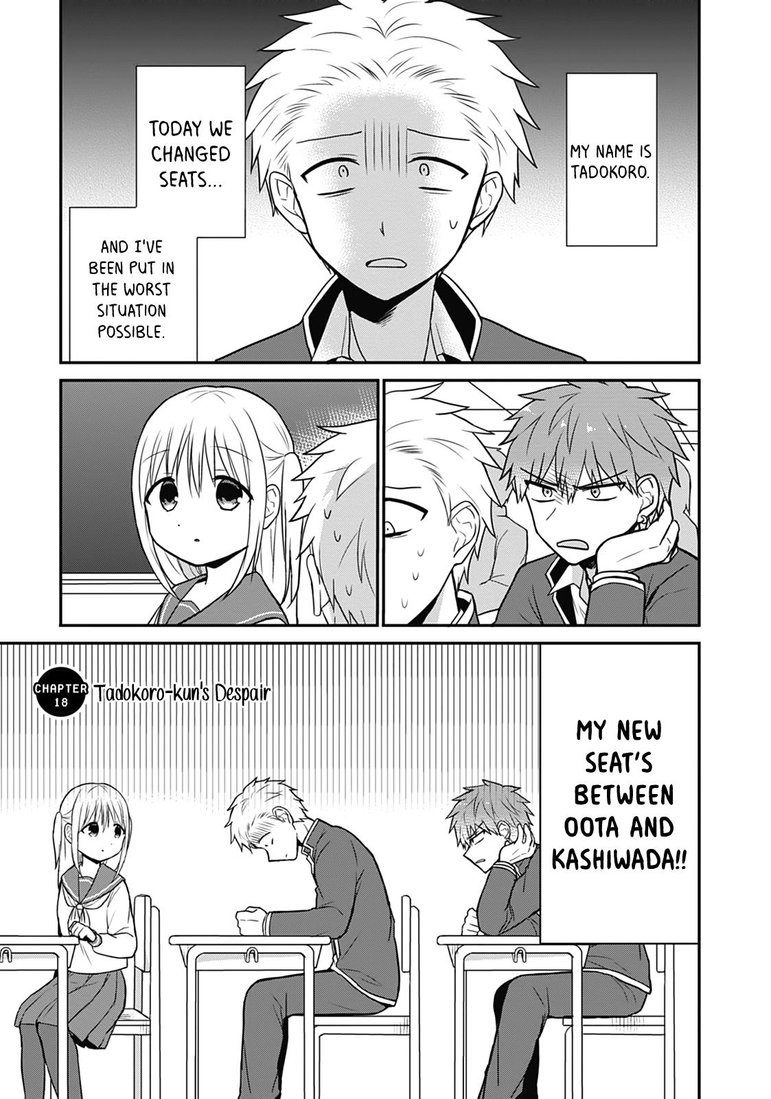 Kao ni Denai Kashiwada-san to Kao ni Deru Oota-kun Chap 18 - Next Chap 19