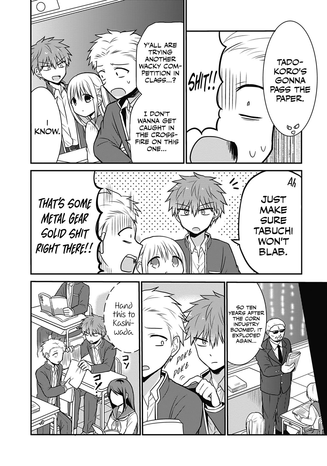 Kao ni Denai Kashiwada-san to Kao ni Deru Oota-kun Chap 18 - Next Chap 19