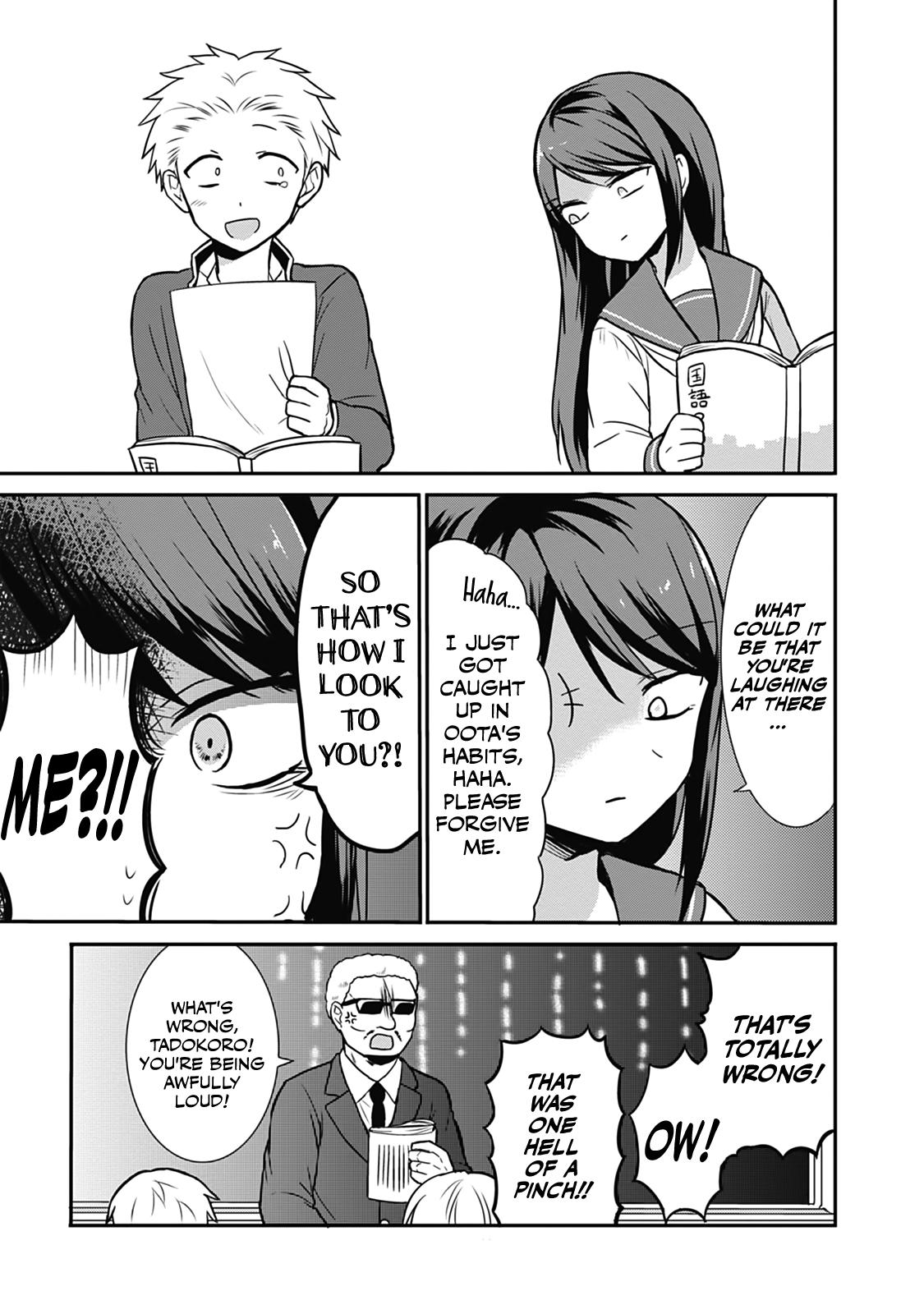 Kao ni Denai Kashiwada-san to Kao ni Deru Oota-kun Chap 18 - Next Chap 19