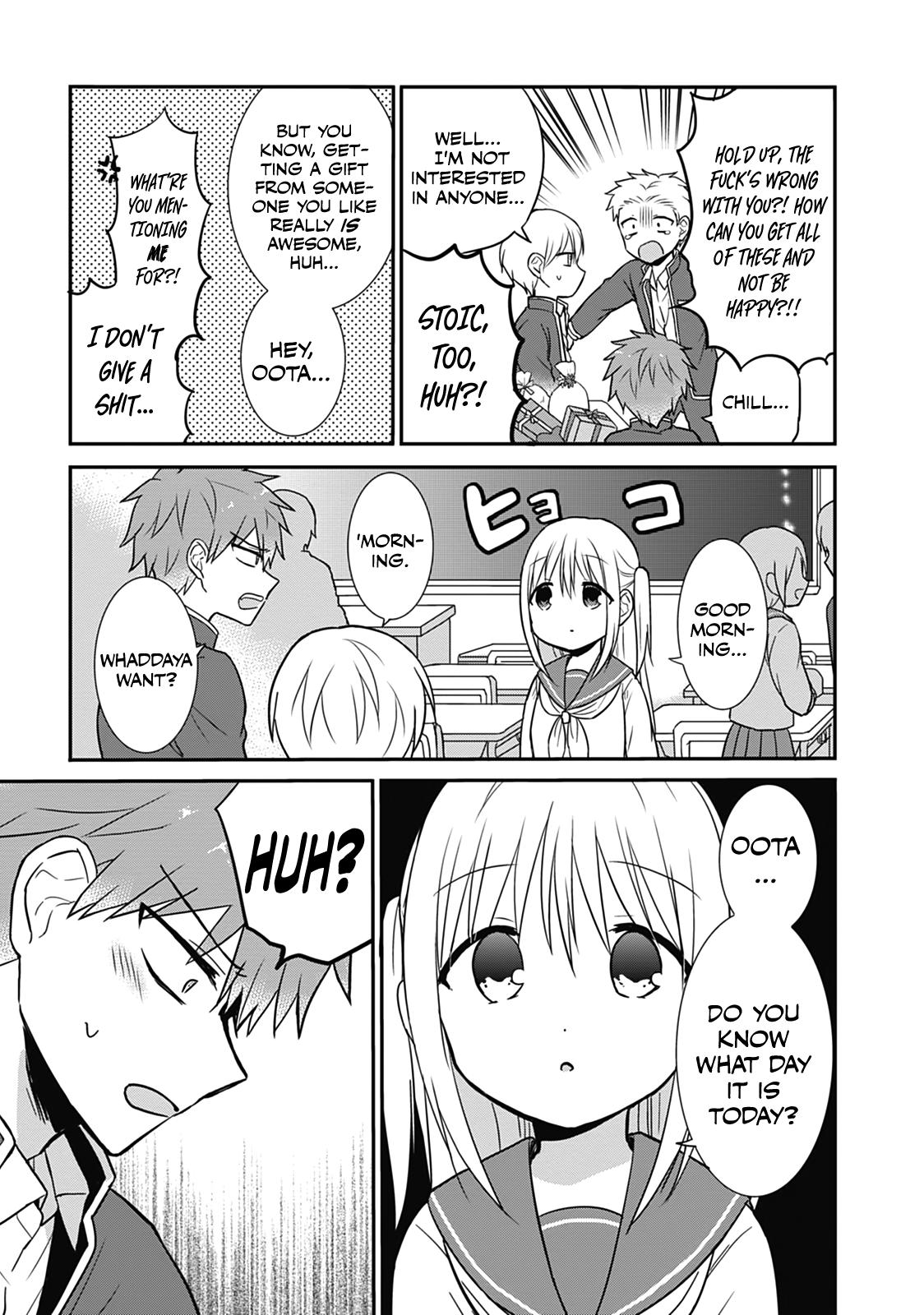 Kao ni Denai Kashiwada-san to Kao ni Deru Oota-kun Chap 19 - Next Chap 20