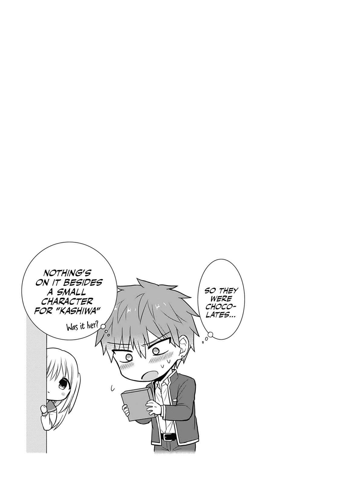 Kao ni Denai Kashiwada-san to Kao ni Deru Oota-kun Chap 19 - Next Chap 20