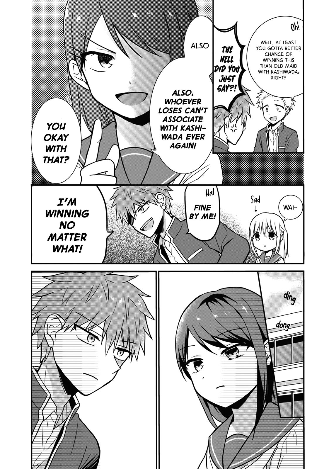 Kao ni Denai Kashiwada-san to Kao ni Deru Oota-kun Chap 10 - Next Chap 11