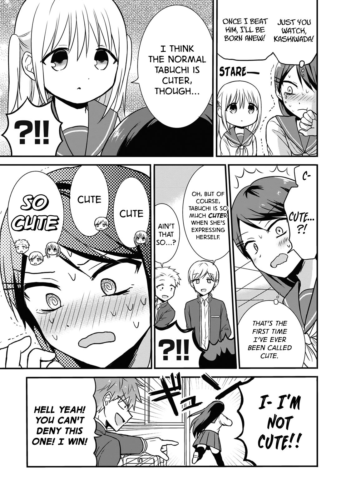 Kao ni Denai Kashiwada-san to Kao ni Deru Oota-kun Chap 10 - Next Chap 11