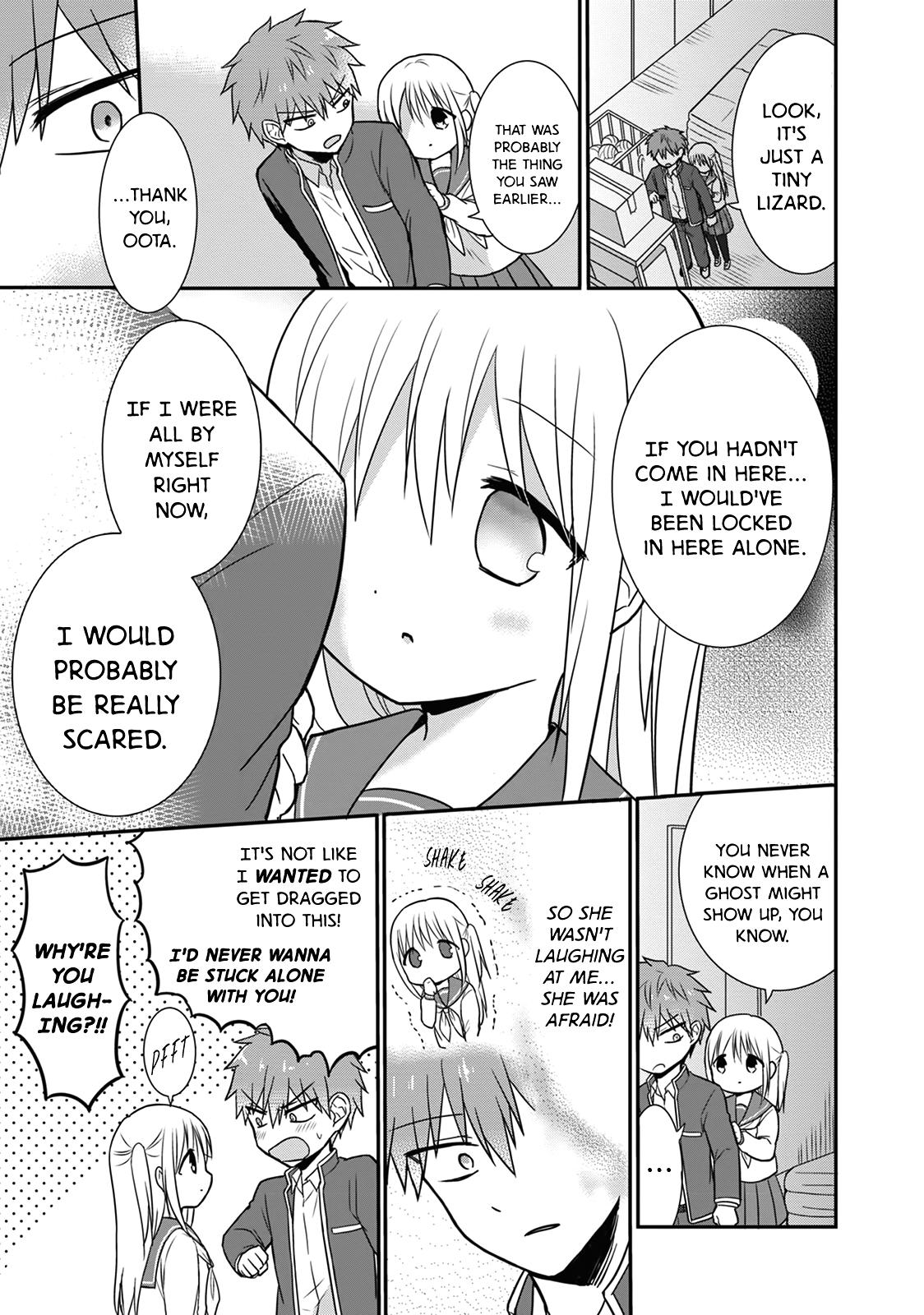 Kao ni Denai Kashiwada-san to Kao ni Deru Oota-kun Chap 11 - Next Chap 12