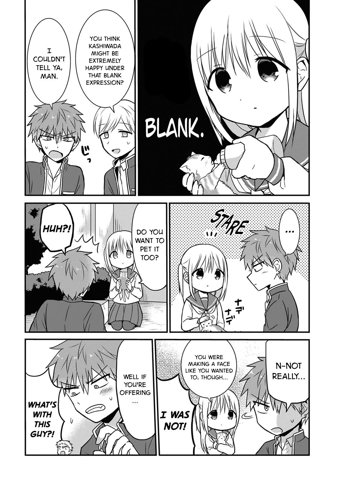 Kao ni Denai Kashiwada-san to Kao ni Deru Oota-kun Chap 13 - Next Chap 14