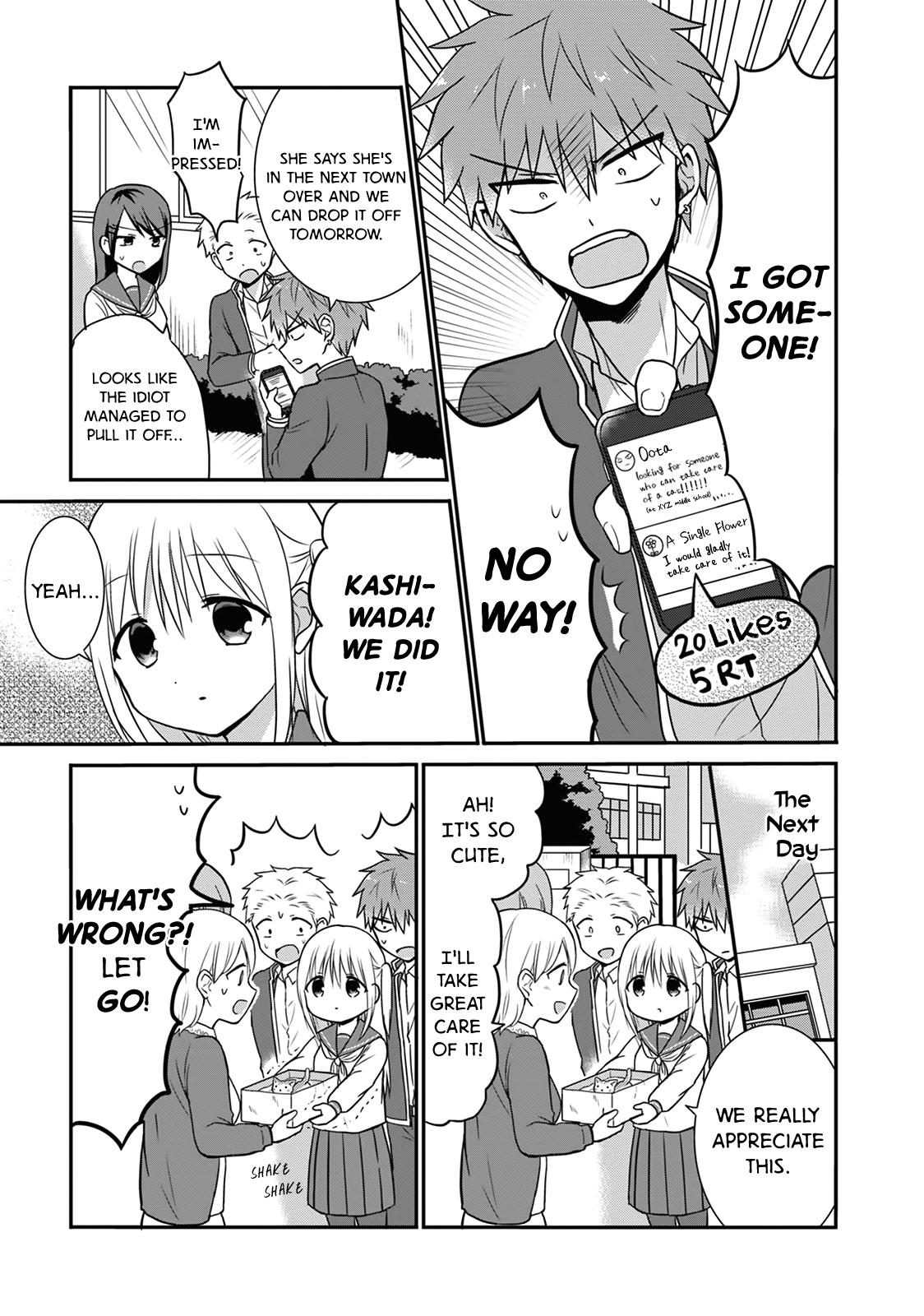 Kao ni Denai Kashiwada-san to Kao ni Deru Oota-kun Chap 13 - Next Chap 14