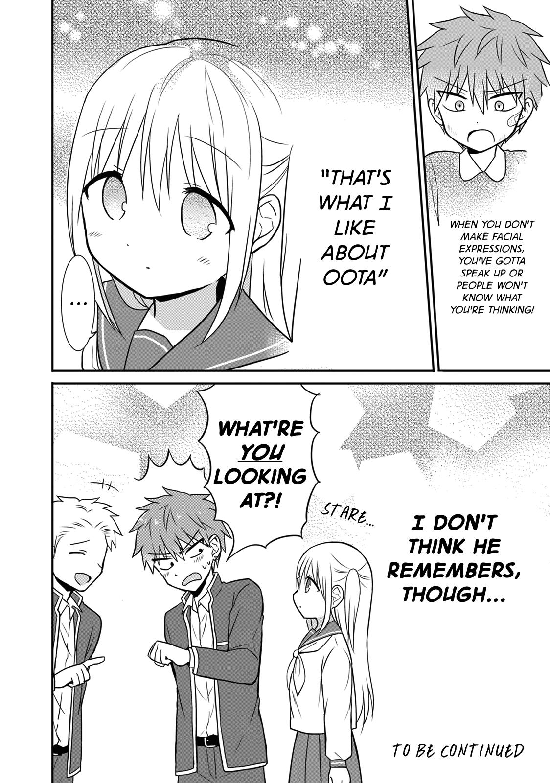 Kao ni Denai Kashiwada-san to Kao ni Deru Oota-kun Chap 13.5 - Next Chap 14.5